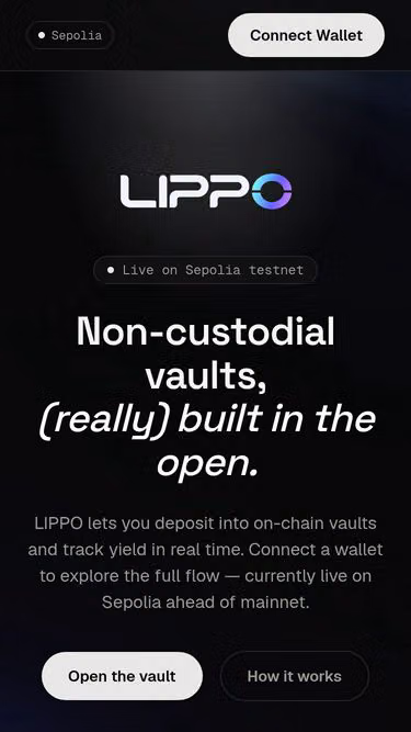 Screenshot of lippo.fun