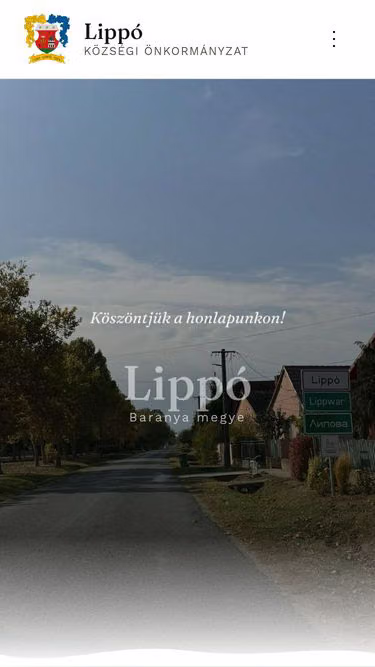 Screenshot of lippo.hu