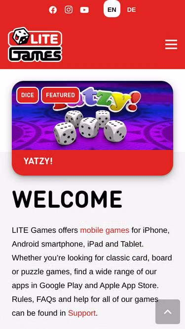 Screenshot of lite.games