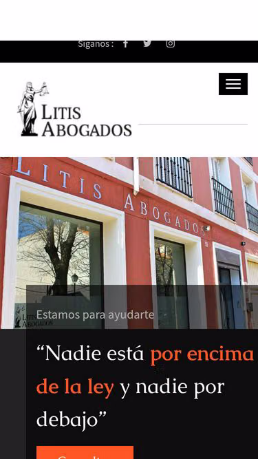 Screenshot of litis.es