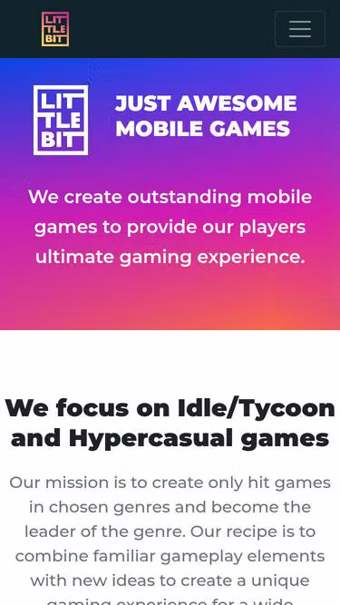 Screenshot of littlebit.games