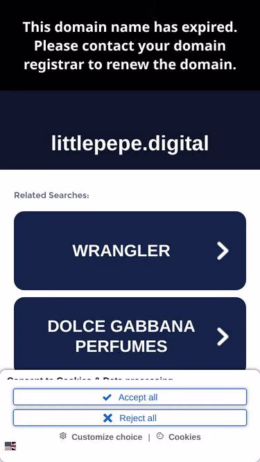 Screenshot of littlepepe.digital