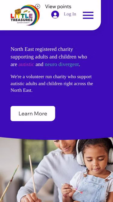 Screenshot of littletreasures.org.uk