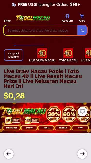 Screenshot of livemacau.info