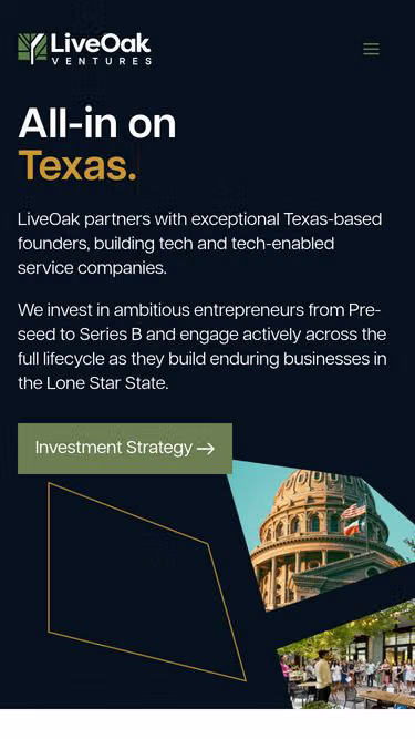 Screenshot of liveoak.vc