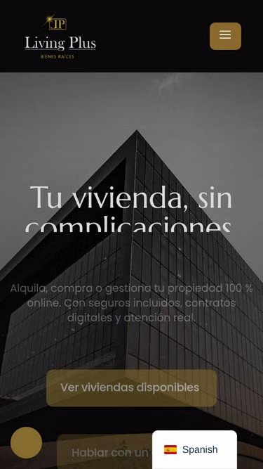 Screenshot of livingplus.es