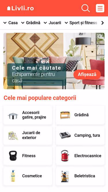 Screenshot of livli.ro