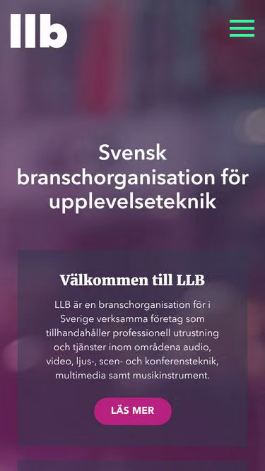 Screenshot of llb.se