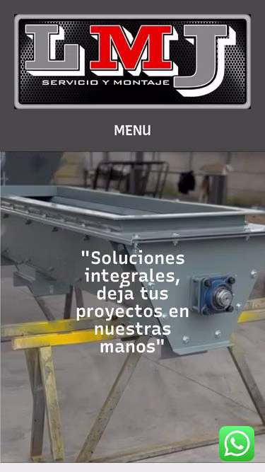 Screenshot of lmj.cl