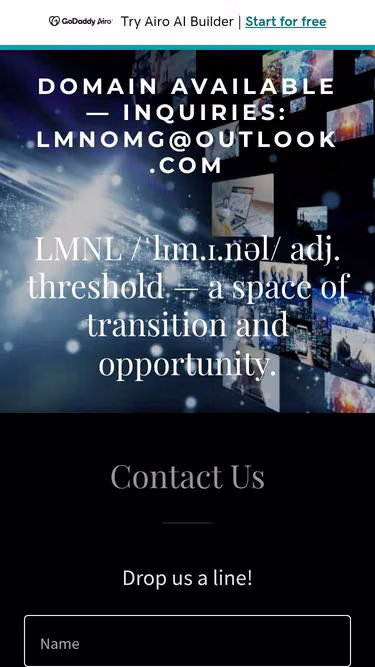 Screenshot of lmnl.online