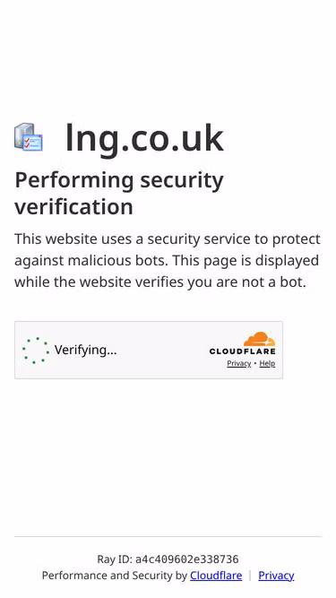 Screenshot of lng.co.uk