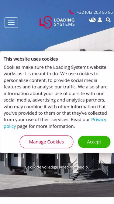 Screenshot of loading-systems.be