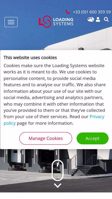 Screenshot of loading-systems.fr