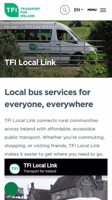 Screenshot of locallink.ie