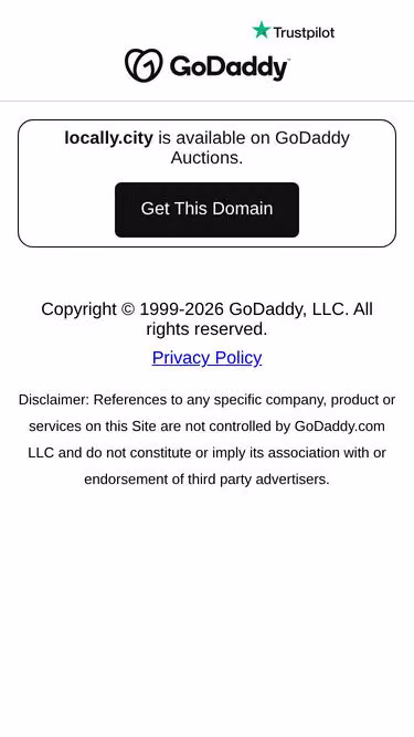Screenshot of locally.city