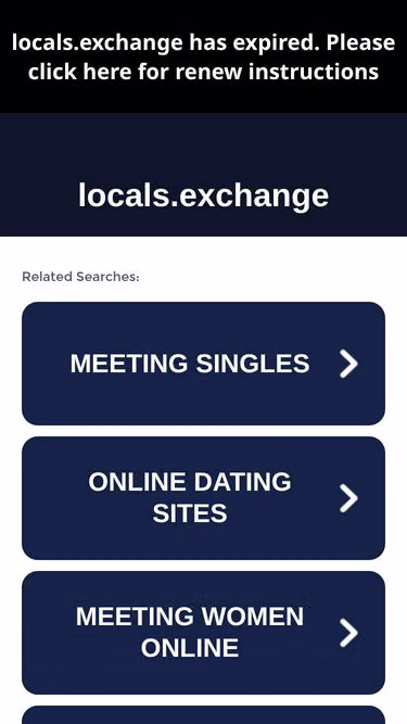 Screenshot of locals.exchange