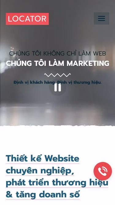 Screenshot of locator.vn