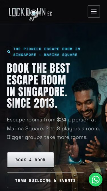 Screenshot of lockdown.com.sg