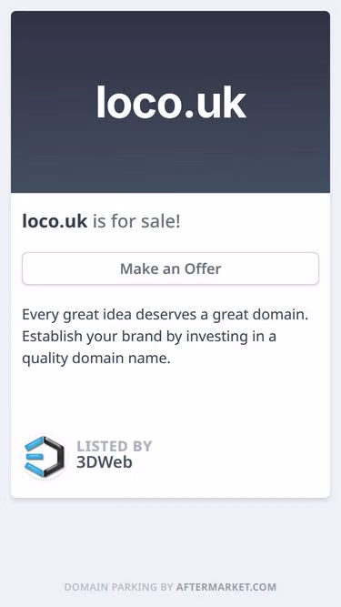 Screenshot of loco.uk