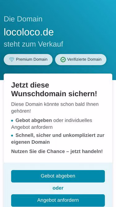 Screenshot of locoloco.de