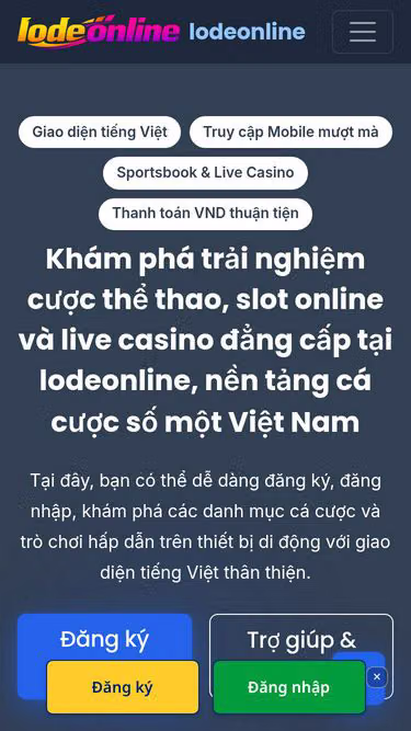 Screenshot of lodeonline.run