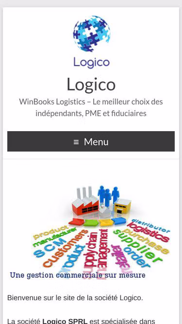 Screenshot of logico.be