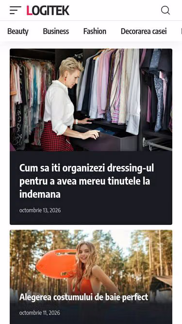 Screenshot of logitek.ro