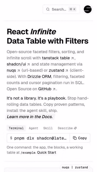 Screenshot of logs.run