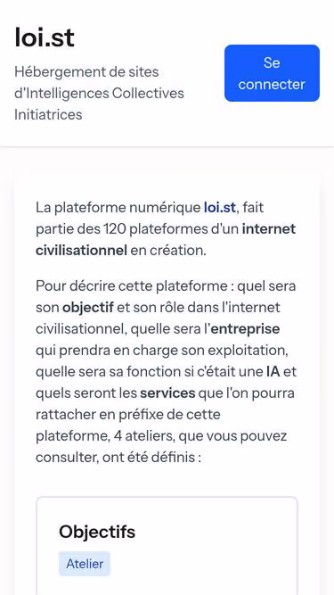 Screenshot of loi.st