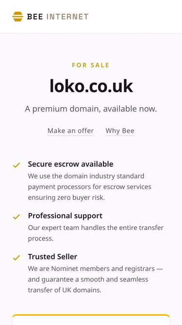 Screenshot of loko.co.uk