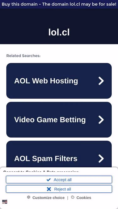 Screenshot of lol.cl