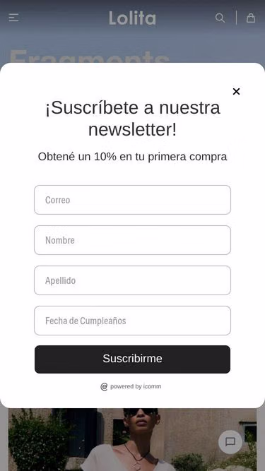 Screenshot of lolita.com.uy