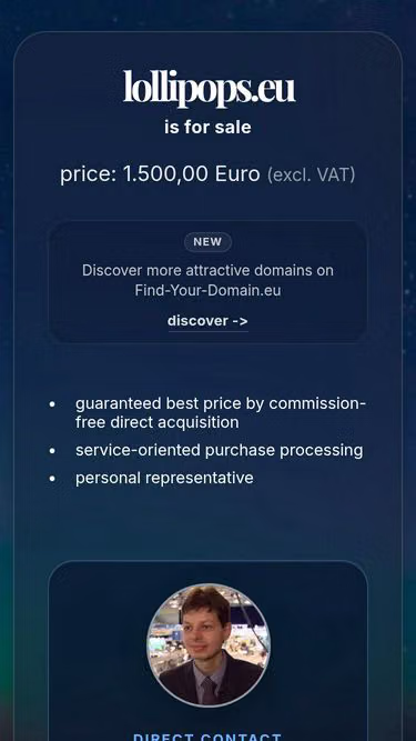 Screenshot of lollipops.eu