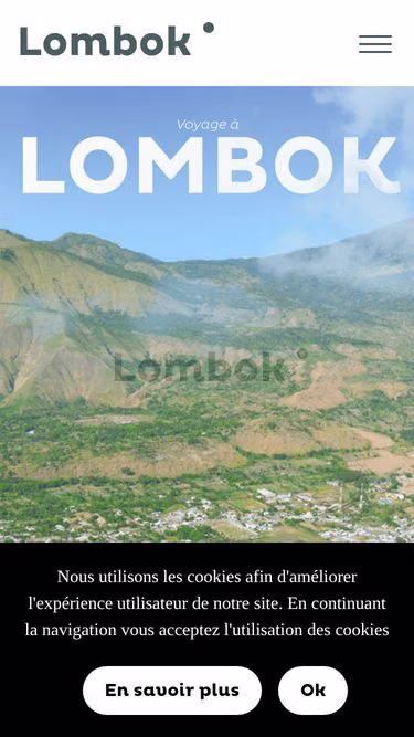 Screenshot of lombok.fr
