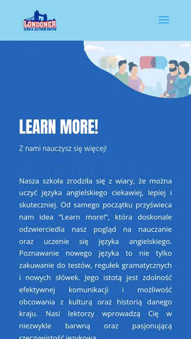 Screenshot of londoner.edu.pl