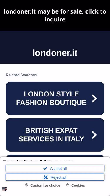 Screenshot of londoner.it
