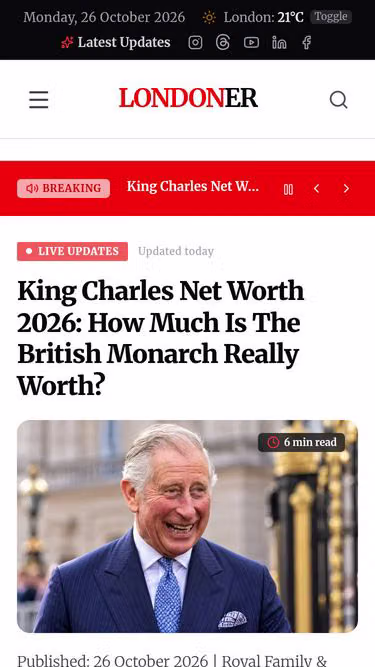 Screenshot of londoner.news