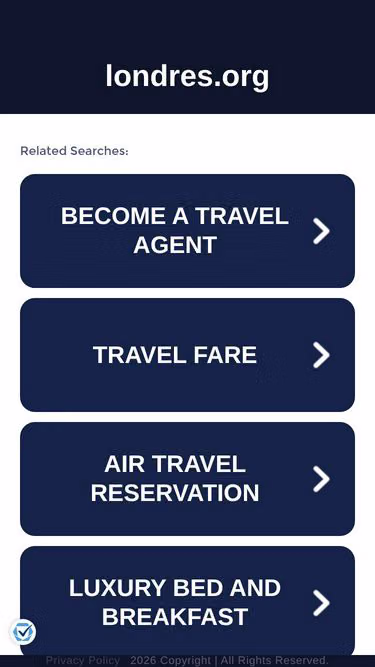 Screenshot of londres.org