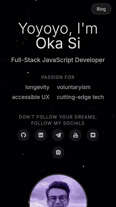 Screenshot of long.ae