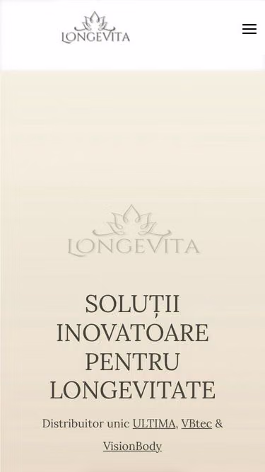 Screenshot of longevita.tech