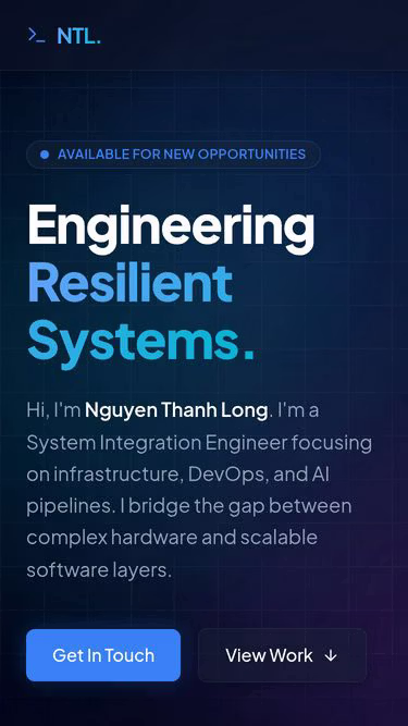 Screenshot of longtech.dev