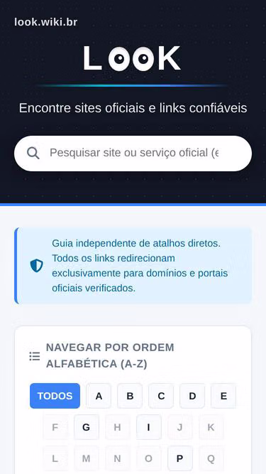 Screenshot of look.wiki.br