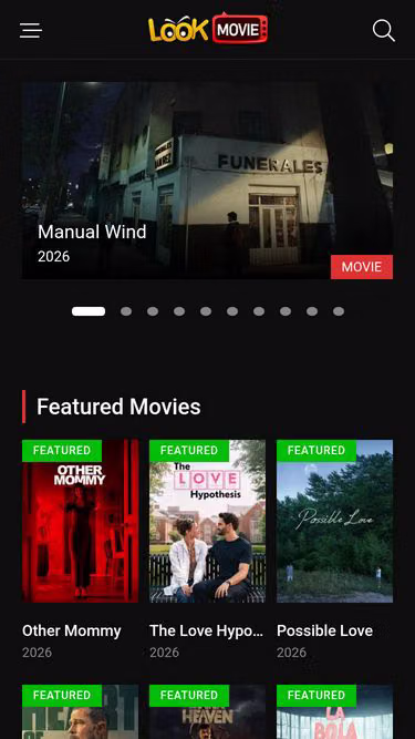 Screenshot of lookmovie2.sx