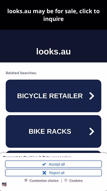 Screenshot of looks.au