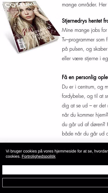 Screenshot of looks.dk