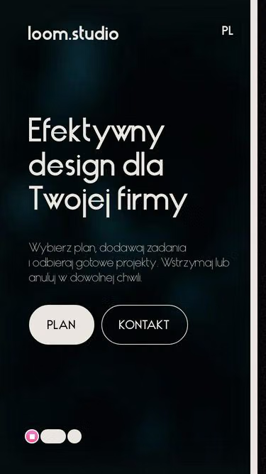 Screenshot of loomstudio.pl