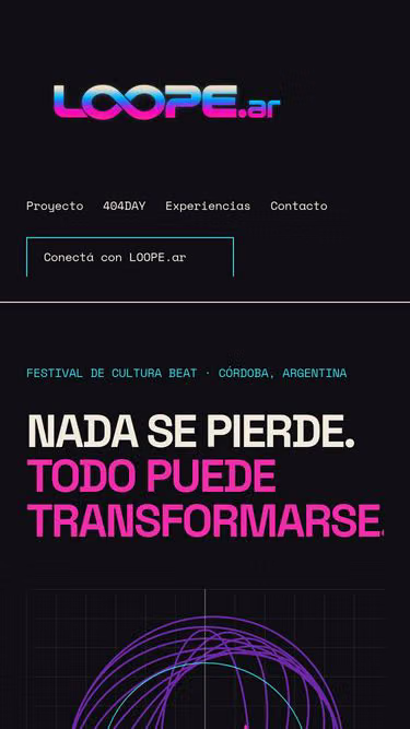 Screenshot of loope.ar