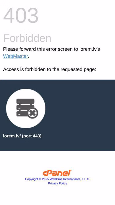 Screenshot of lorem.lv