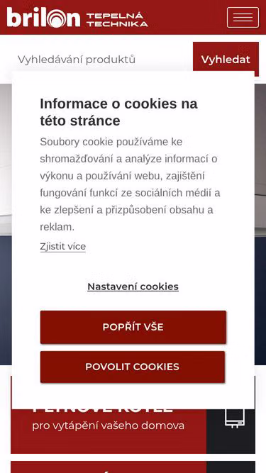Screenshot of loria.cz