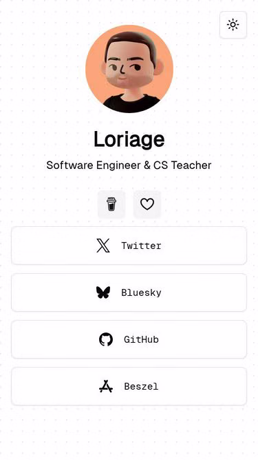 Screenshot of loria.ge